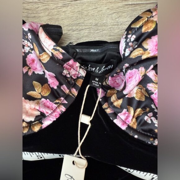 For Love and Lemons Kate Mini Dress size medium NWT - Picture 5 of 8